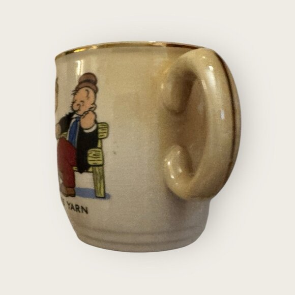 RARE Vintage Collectors Memorabilia Popeye & Wimpy “A Sailor Yarn” Mug! -England - Picture 5 of 9